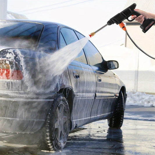 Portable Car Pressure Washer | Cordless High Pressure Car Cleaner | غسالة ضغط سيارات لاسلكية محمولة